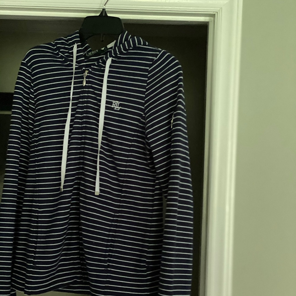 Nautical hoodie light weight
